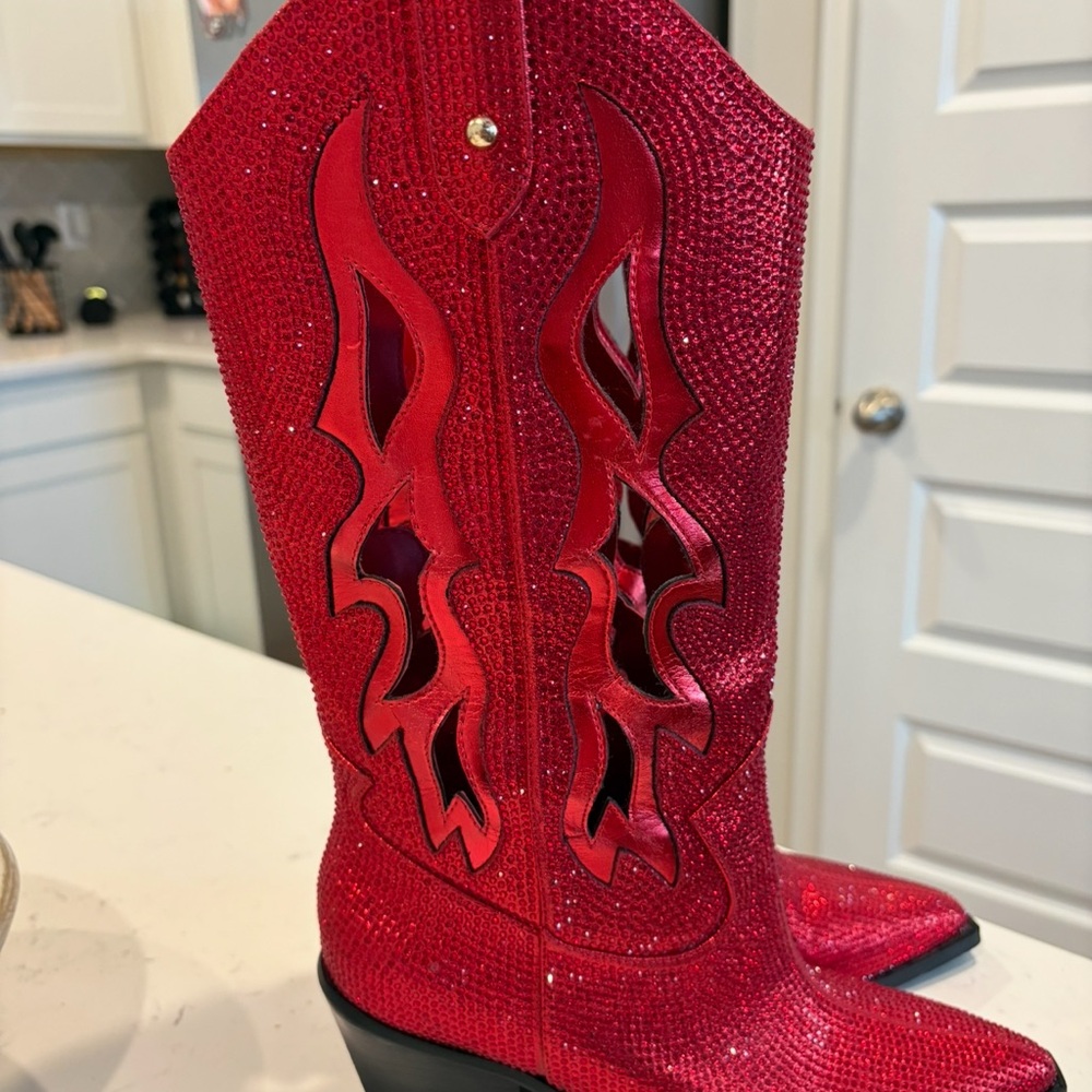 Jessica Simpson Ginika Western boot